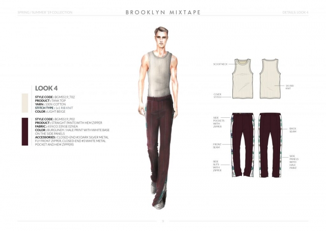 Spring-Summer-19 Mens Collection Details: Look 4