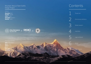 Rhea Project - Mountain Search and Rescue Outfit Designs - Contents