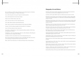 Harness: Highlighted Silhouettes - Jewelry Masters Thesis - References