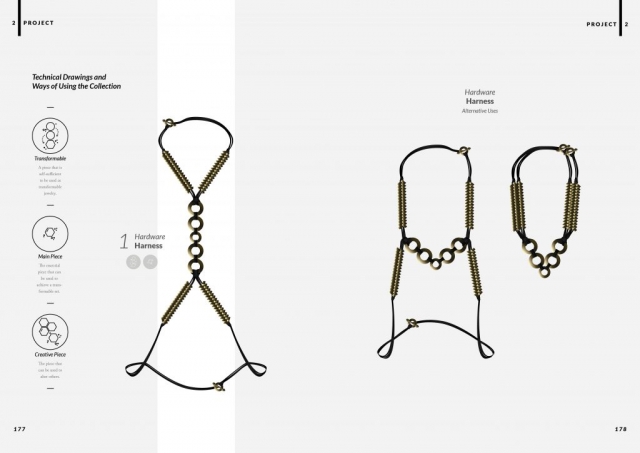 Harness: Highlighted Silhouettes - Jewelry Masters Thesis - Project